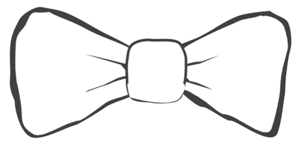 Галстук бабочка раскраска