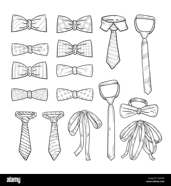 Галстук скетч