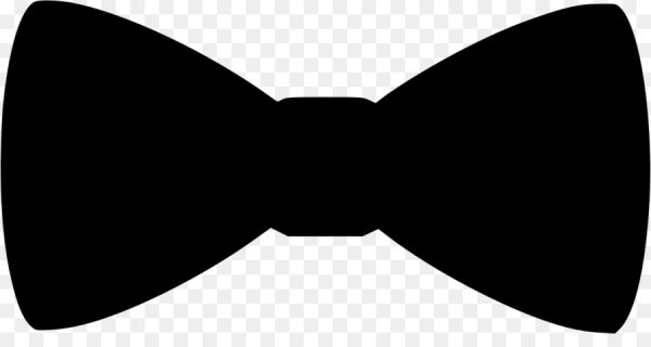 Мужская бабочка силуэт