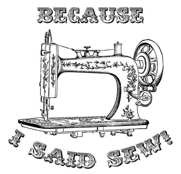 Швейная машинка трафарет