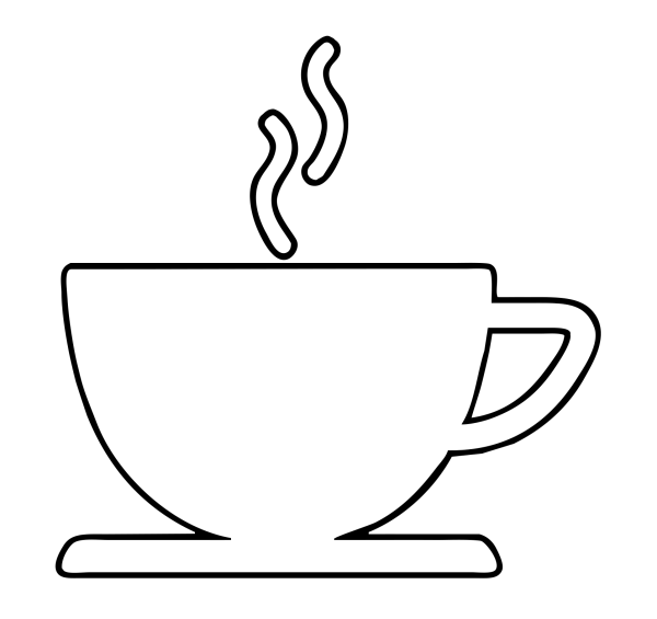 Чашка контур