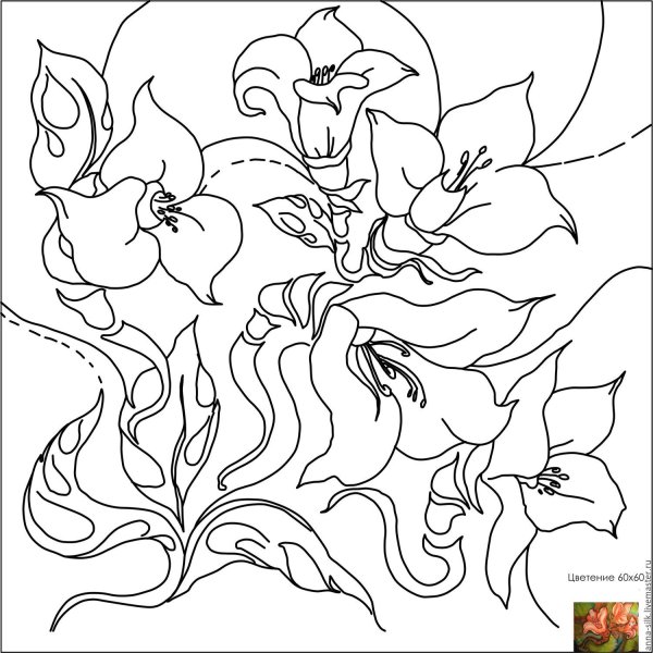 Трафареты для батика для начинающих