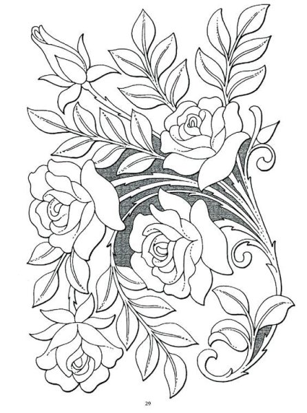 Трафареты для росписи