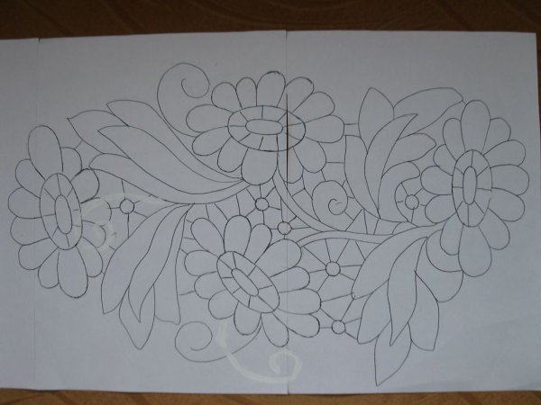 Румынская вышивка рисунки