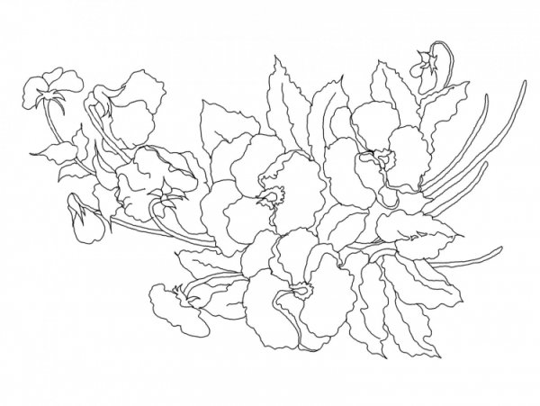 Трафареты для холодного батика