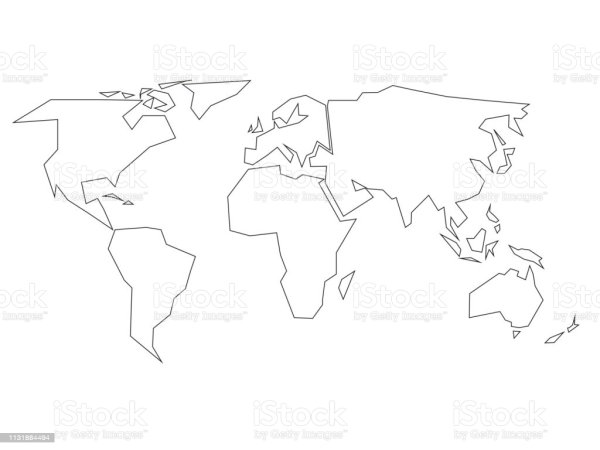 Раскраска континенты для детей