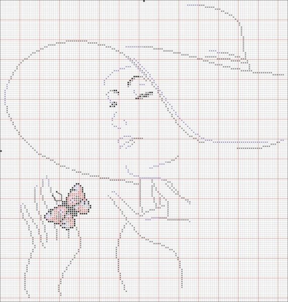 Лекало для вышивки