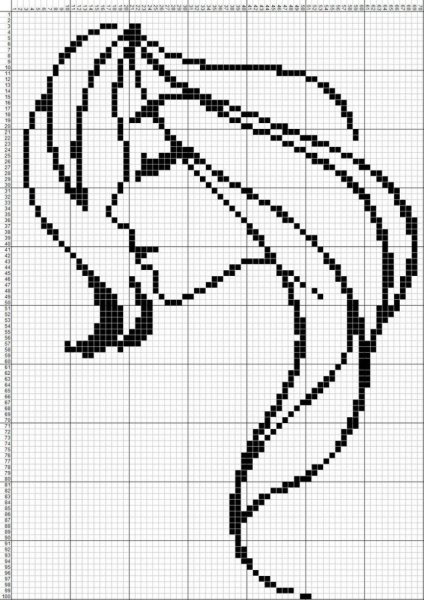Вышивка крестиком монохром схемы