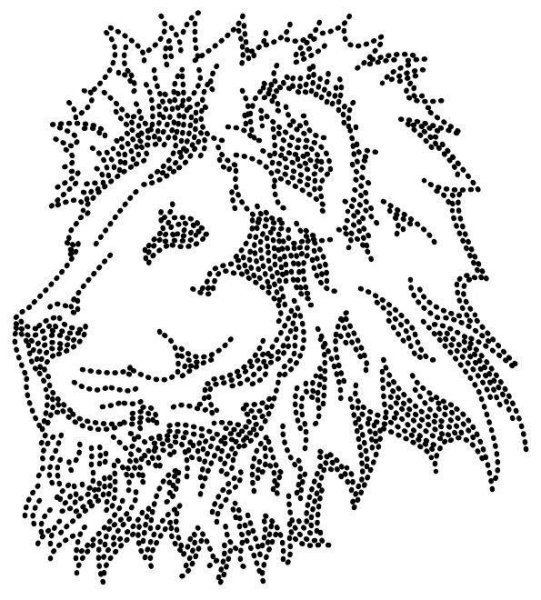 Узор из точек