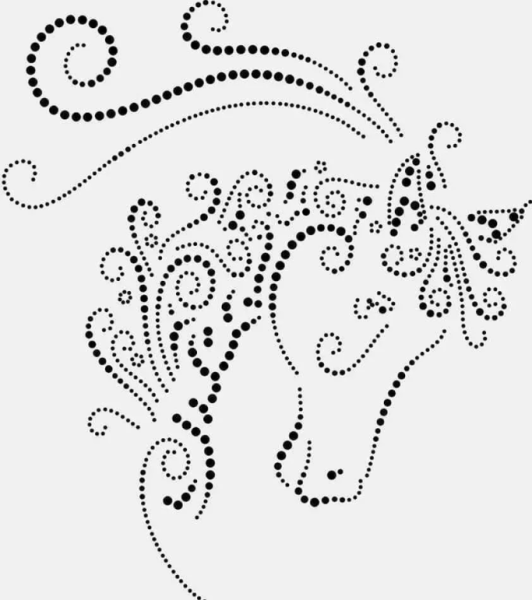 Узоры для точечной росписи контурами