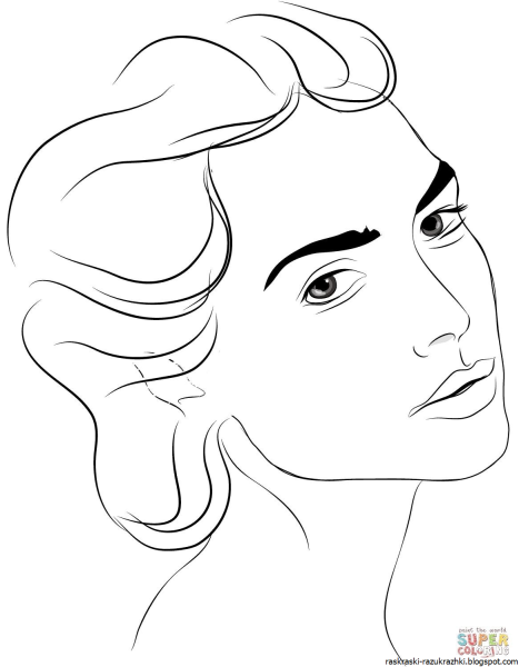 Контурный портрет