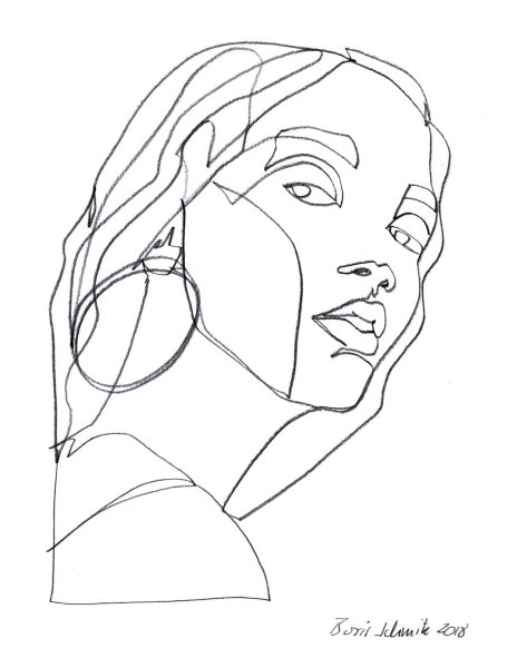 Контурное рисование