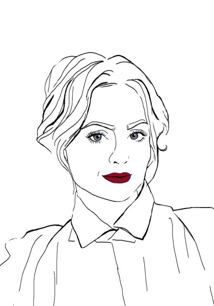 Контурный портрет