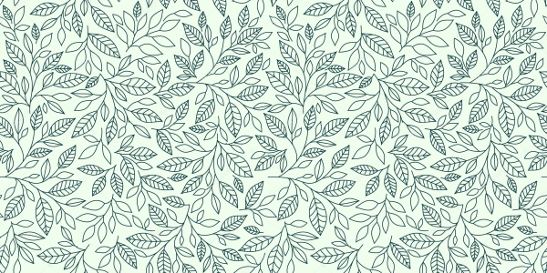 Растительный паттерн вектор