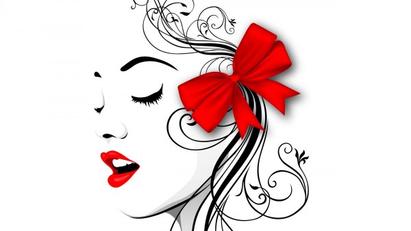 Девушка вектор