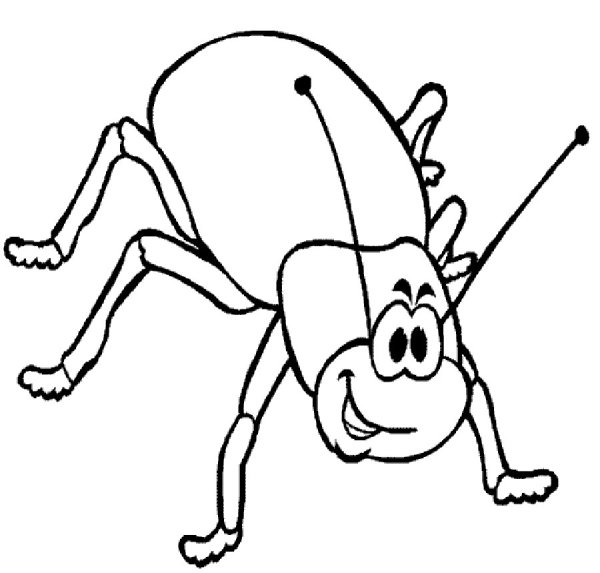 Таракан раскраска
