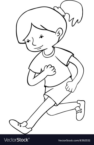 Младенец схематично