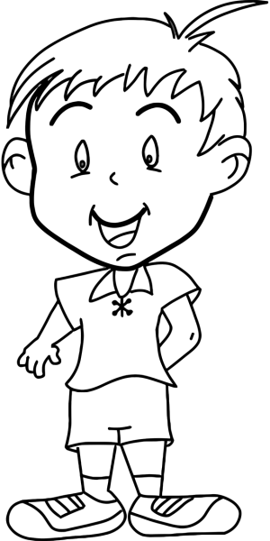 Человечек рисунок