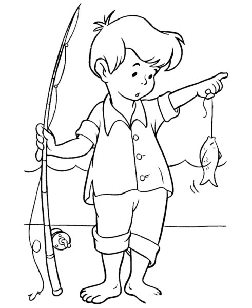 Трафарет человека для детей