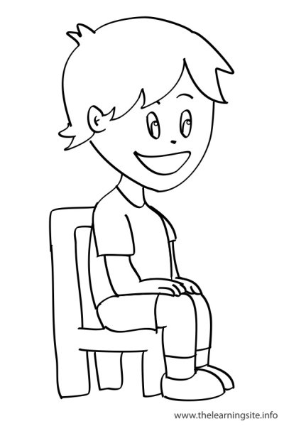 Контур мальчика