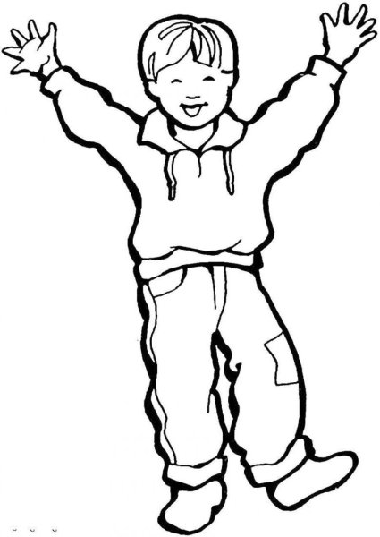 Пионер раскраска