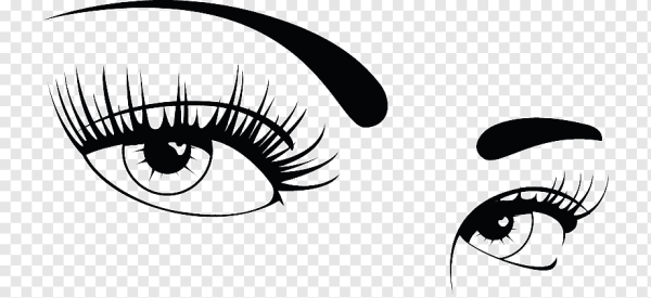 Ресницы вектор