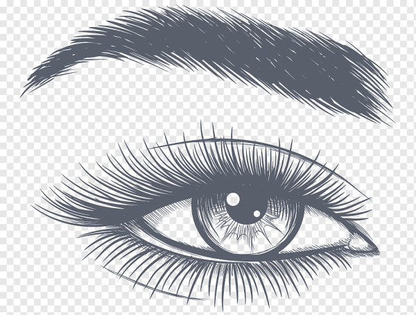 Ресницы силуэт