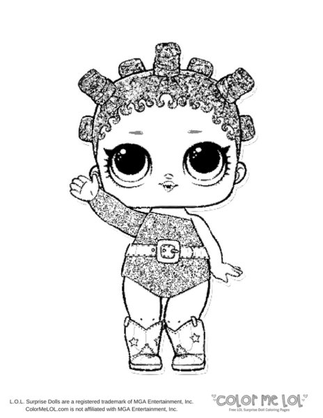 Куклы ЛОЛ сюрпрайз раскраски