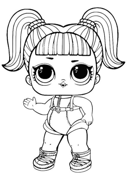 Раскраски ЛОЛ Систерс