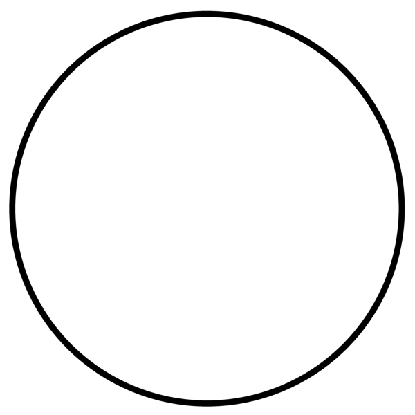 Круг контур