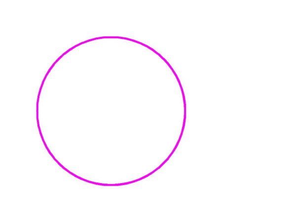 Круг нарисованный