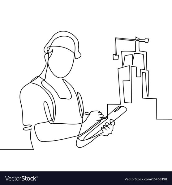 Раскраска Строитель