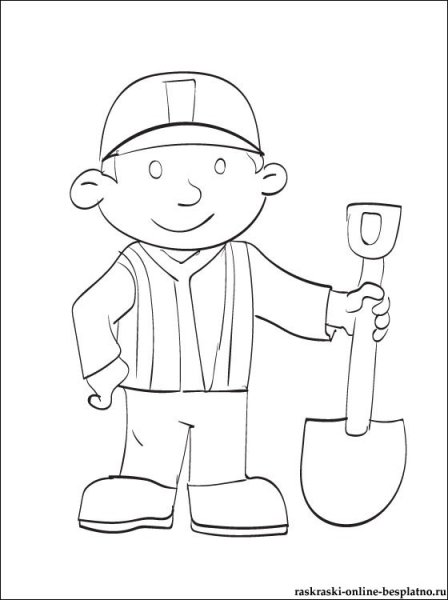 Строитель карандашом