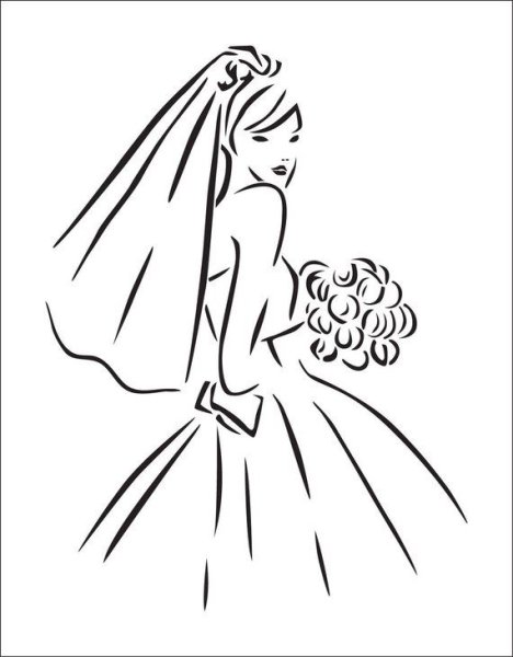 Невеста контур