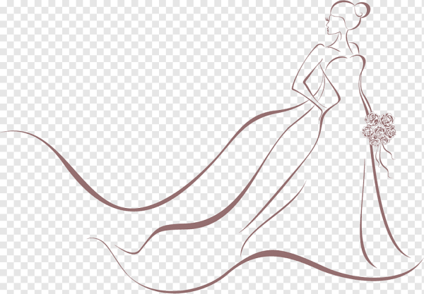 Невеста вектор