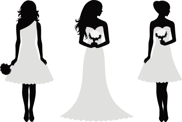 Силуэт невесты