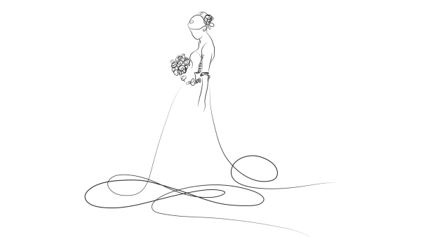 Невеста контур