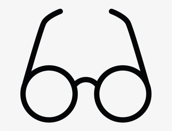 Очки раскраска для детей