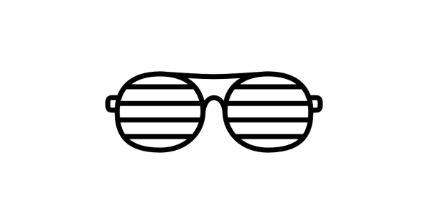 Очки раскраска