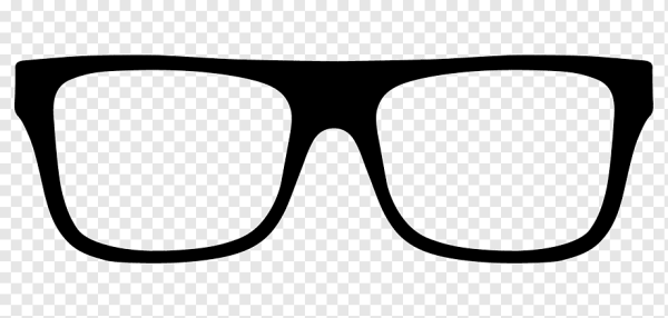 Очки карандашом