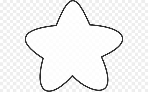 Контурное изображение звезды