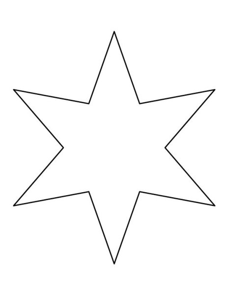 Звезда для срисовки