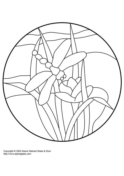 Арт нуво узоры раскраска