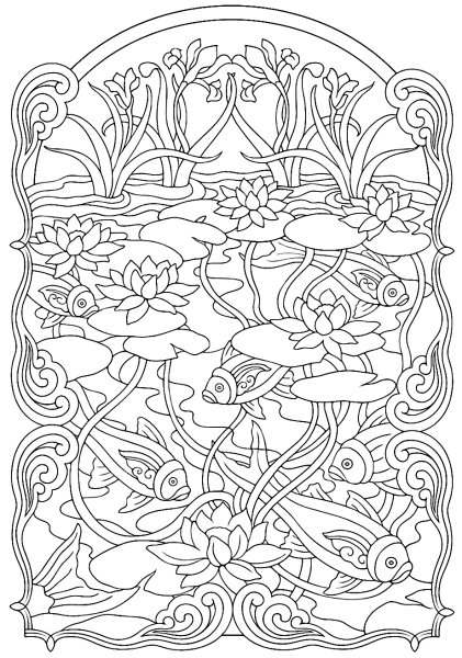 Эскиз витража