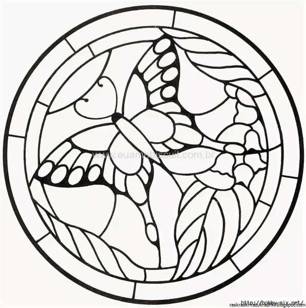 Витражная роспись по стеклу эскизы