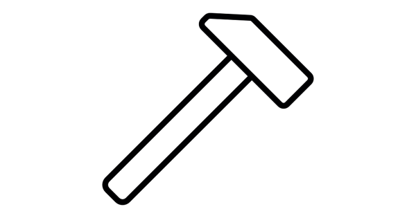 Молоток вектор