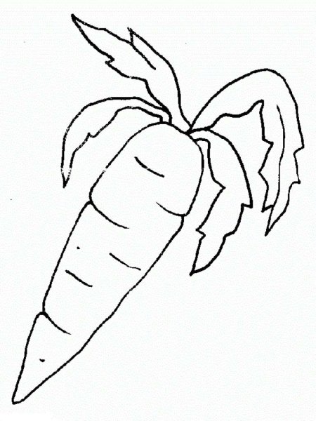 Овощи трафарет для рисования