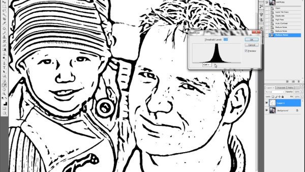 Раскраска из фотографии