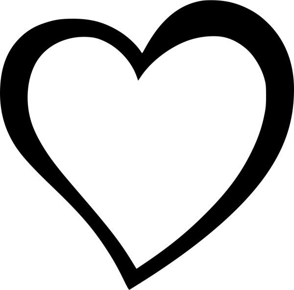 Сердце очертание