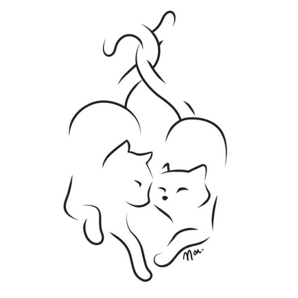 Парные рисунки раскраска